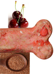 Cherry & Flaxseed Gourmet Dog Biscuits