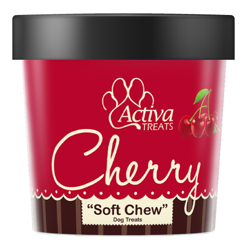 Activa Soft Chew Cherry Dog Treats