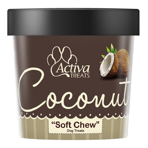 Activa Soft Chew Coconut Dog Treats